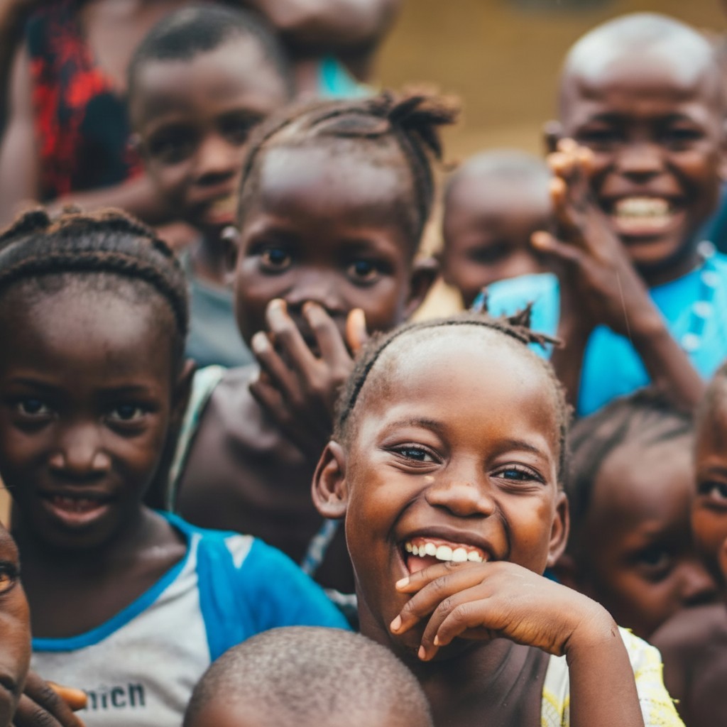 Smiling children